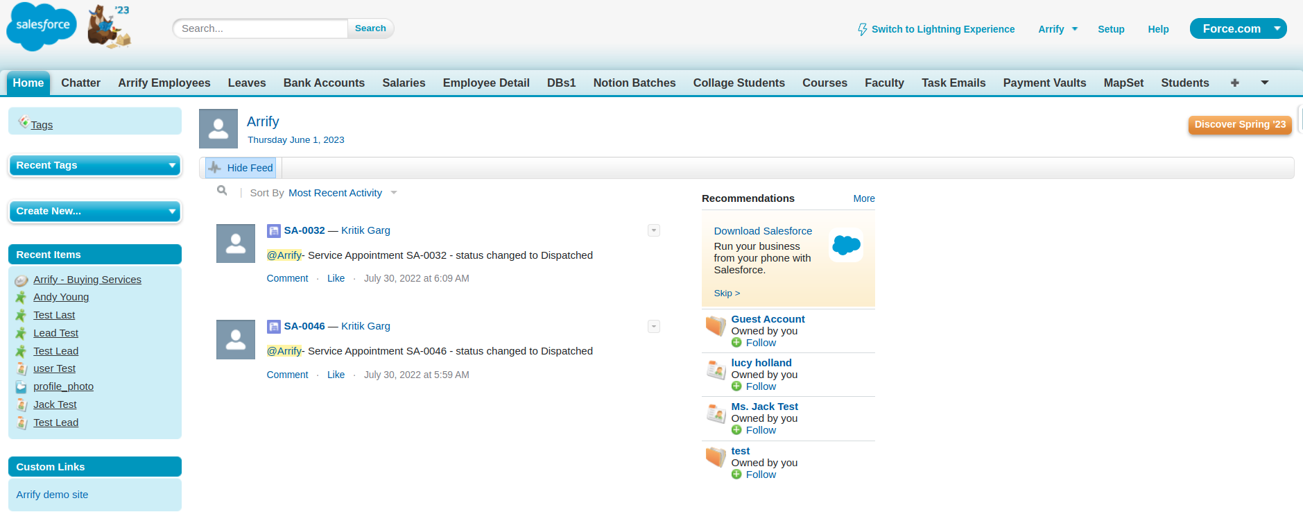 A Comprehensive Guide to Custom Links in Salesforce Classic