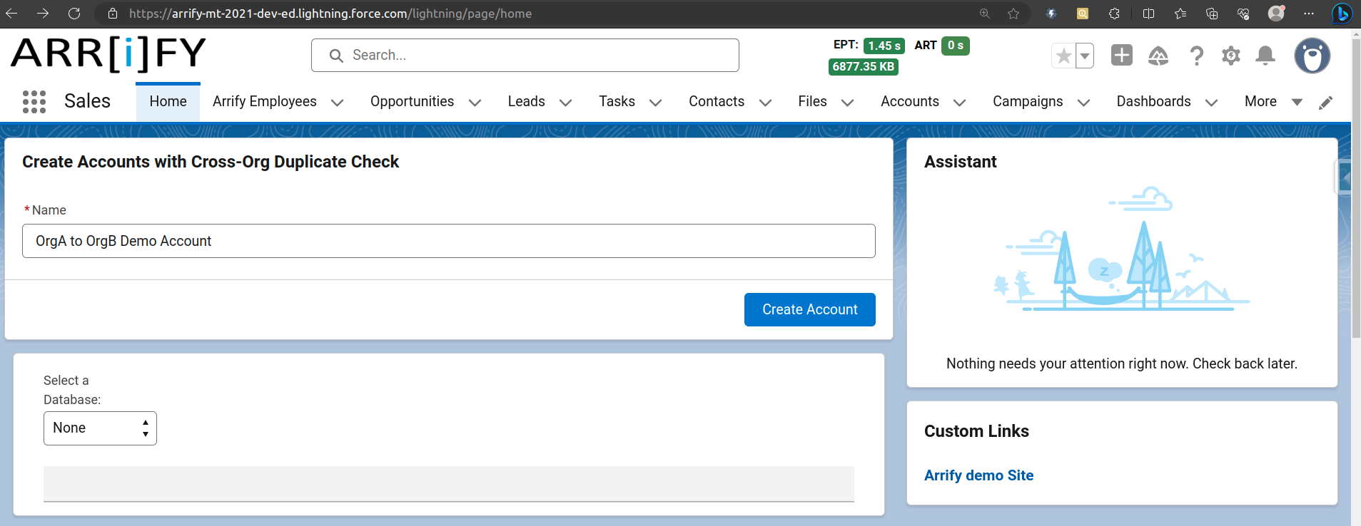 add flow on homepage 1